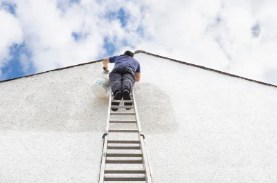 Peinture extérieure à Saint-Léger-sous-la-Bussière — façades et ravalement